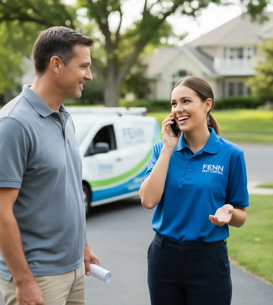 Fenn Pest Control customer support in Frisco